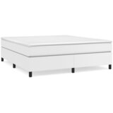  Okvir za krevet s oprugom bijela 180x200 cm od umjetne kože | shoptok.hr