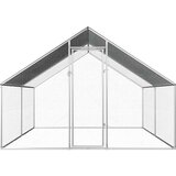 Vanjski Zunanji kokošnjak 2,75x4x1,92 m pocinkano jeklo | Shoptok.si