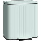 HOMCOM koš za smeti kovina, plastika 45,5D x 36,5Š x 51V cm zeleno, (5000241938) | Shoptok.si