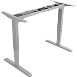 ERGO Electric Sit-Stand Desk Frame, Dual Motor, Grey