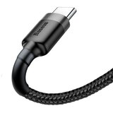 Baseus Cafule kabel USB v USB-C 3A 1m (sivo+črn) | Shoptok.si