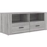 Maison Chic TV omarica - TV enota - Televizijska omarica siva sonoma 100x35x40 cm inženirski les, (21701689) | Shoptok.si