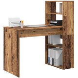  Stol s policom Staro drvo 113 x 54 x 120 cm Konstruirano drvo | shoptok.hr