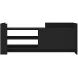 TV ormarić crni 100 x 35 x 40 cm od konstruiranog drva | shoptok.hr