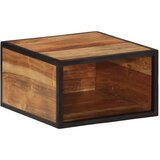  Zidni noćni ormarić 35 x 35 x 20 cm od masivnog drva bagrema | shoptok.hr