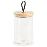 ZELLER Staklenka s poklopcem od bambusa, 1100 ml, Ø 11,2 x 16,3 cm | shoptok.hr