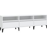 Maison Chic TV omarica - TV stojalo - Televizijska omarica bela 150x30x44,5 cm inženirski les, (21699958) | Shoptok.si