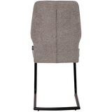 XORA nihajni stol, kovina, tekstil rjavosiva | Shoptok.si