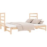  Dnevni ležaj na izvlačenje 2 x (90x190) cm od masivne borovine | shoptok.hr