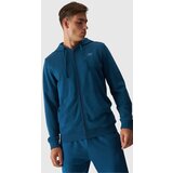 4f Men's Hoodie Zip Turquoise WAW24TSW | ePonuda.com