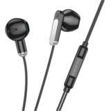 Borofone Slušalice sa mikrofonom 3.5mm BM89 Surpass universal black | Eponuda.ba