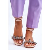 Boto Women's Sandals With Decorative Butterflies Beige Jeane | Shoptok.si