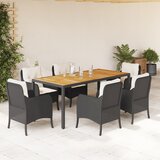  3-dijelni vrtni blagovaonski set od poliratana | shoptok.hr