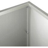  Vrtna saksija 2 kom. Srebrna 100 x 20 x 20 cm Nehrđajući čelik | shoptok.hr