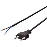 Logilink tok priključni kabel [1x evropski moški konektor - 1x prosti konec] 1.50 m črna, (20415063) | Shoptok.si