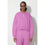 Adidas Dukserica Adicolor Essentials Crew Sweatshirt za žene, boja: ružičasta, bez uzorka, IR5975