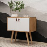 Woody Fashion komoda Rebecca 80x80x40cm hrast-bijela | Eponuda.ba