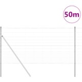 vidaXL Poljska ograja 1.2x50 m Pozlačeno jeklo | Shoptok.si
