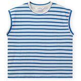 Compania Fantastica Topi & Bluze COMPAÑIA FANTÁSTICA T-Shirt 42101 - White/Blue Bela | Shoptok.si