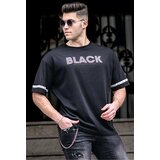 Madmext Men's Black T-Shirt 4976 Cene