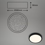Lesnina-XXXL stropna led-svetilka runa 38/5 cm | Shoptok.si
