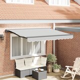 vidaXL Elektro okvir tende Povučno 2,5x2 m Metal | shoptok.hr