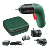 BOSCH zeleni alat IXO 7 Akumulatorski odvrtač sa 2 nastavka + 10-delni set bitova 06039E0021 | Eponuda.com