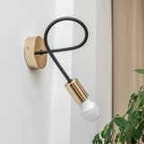  Zidna lampa OXFORD 1xE27/15W/230V zlatna/crna | Eponuda.com