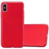 Cadorabo Case, združljiv z Apple v kovinsko rdeči - zaščitni pokrov, narejen iz fleksibilnega silikona TPU, (20587271) | Shoptok.si