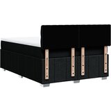  Krevet s oprugama i madracem crni 140x200 cm od tkanine | shoptok.hr
