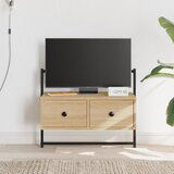 Maison Chic TV omarica - TV stojalo - Televizijska omarica stenska sonoma hrast 60,5x30x51 cm inženirski les, (21699349) | Shoptok.si