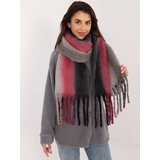 Wool Fashion Italia Scarf-AT-SZ-2320.50-grey-black | Shoptok.si