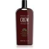 American Crew Hair &amp; Body 3-IN-1 Tea Tree &scaron;ampon, balzam in gel za prhanje 3v1 za mo&scaron;ke 1000 ml cene