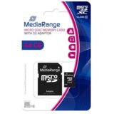 Mediarange microSDXC, 64GB, CLASS 10 + SD adapter Cene
