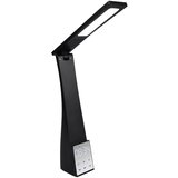 Tri O Mat črna LED namizna svetilka s časovnikom (višina 45 cm) Linus – Cene