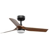 Faro 33823WT-1TW-LED prigušiva ventilator MINI PUNT S 10W/230V braon/crna prečnik 90 cm WT + daljinski upravljač | Eponuda.com