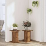  Stalci za biljke 2 kom boja artisian hrasta 30x30x40 cm drveni | shoptok.hr