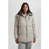 Defacto Waterproof Relax Fit Hooded Puffer Jacket | Shoptok.si