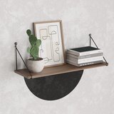 Kalune Design Zidna polica Armoni Walnut