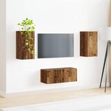  Set TV komoda 2 kom. Staro drvo Smeđa 78,5 x 31 x 30 cm | Shoptok.si