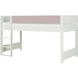 Manis-h 3/4 zaščitna deska proti padcem za posteljo Huxie 70x160 cm - roza | Shoptok.si
