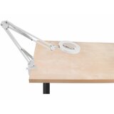 Extol LED prigušiva stona lampa sa lupom LED/8W/5V 2900/4500/7500K bela | Eponuda.com