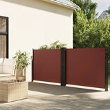Maison Chic Zložljiva stranska tenda - Senčniki rjava 120x600 cm, (22042453) | Shoptok.si