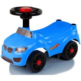 Lean_Toys Otroški poganjalec modra z hupo | Shoptok.si