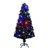  Umjetno božićno drvce sa stalkom LED 150 cm optička vlakna | shoptok.hr