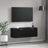  Ormar za montažu na zid Zidne Crni hrast 100 x 36,5 x 35 cm | shoptok.hr