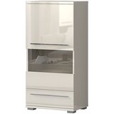 Jela Jagodina vitrina V60-1KS1F/PN - kolekcija piano - bež lak/bež lak - 60x123x40 cm Cene
