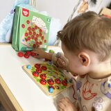 Woopie zelena memorijska drvena igra memorije obrazovna slagalica bubamara | shoptok.hr