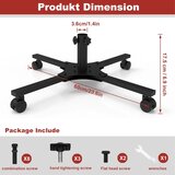 MORDX kovinsko stojalo za umetno božično drevo - 60 cm | Shoptok.si