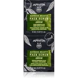 Apivita Express Beauty Olive intenzivni čistilni piling za obraz 2 x 8 ml Cene